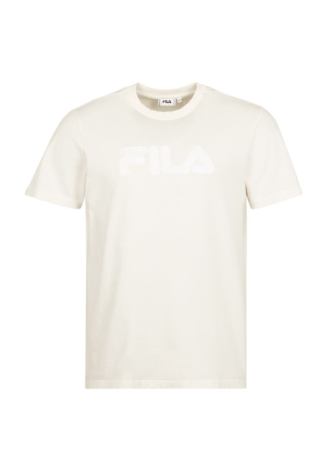 Мужская футболка BUEK - круглый вырез, короткий рукав, хлопок, трикотаж, вышивка логотипа FILA, цвет Ecru
Мужская футболка BUEK - круглый вырез, короткий рукав, хлопок, трикотаж, вышивка логотипа FILA, цвет Ecru