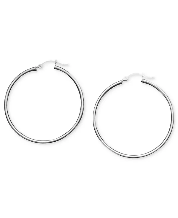 Большие трубчатые серьги-кольца из стерлингового серебра, 1,75 дюйма Giani Bernini, silver
Большие трубчатые серьги-кольца из стерлингового серебра, 1,75 дюйма Giani Bernini, silver