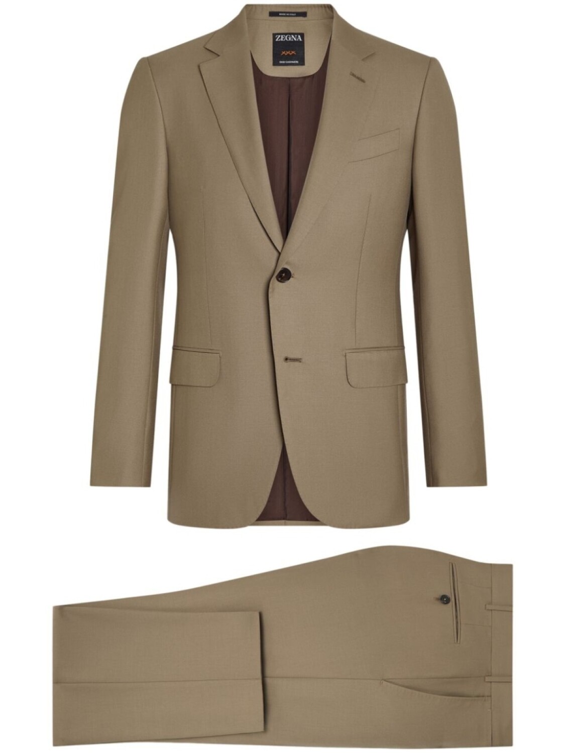 Костюм из кашемира Zegna, серый
Костюм из кашемира Zegna, серый