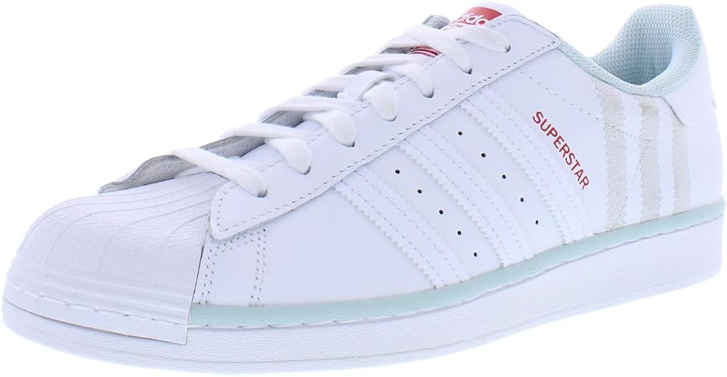 Мужские кроссовки adidas Originals Superstar, белый/бирюзовый
Мужские кроссовки adidas Originals Superstar, белый/бирюзовый