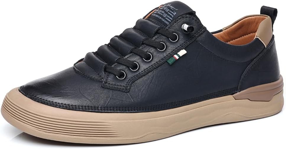 Мужские мокасины-кроссовки WELRUNG из натуральной кожи на шнуровке, для модного повседневного ношения, прогулок и вождения, черный
Мужские мокасины-кроссовки WELRUNG из натуральной кожи на шнуровке, для модного повседневного ношения, прогулок и вождения, черный