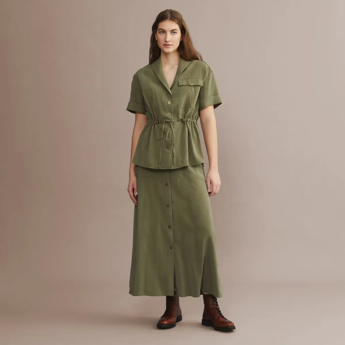 Юбка сафари женская Verhunt, зеленый
Юбка сафари женская Verhunt, зеленый