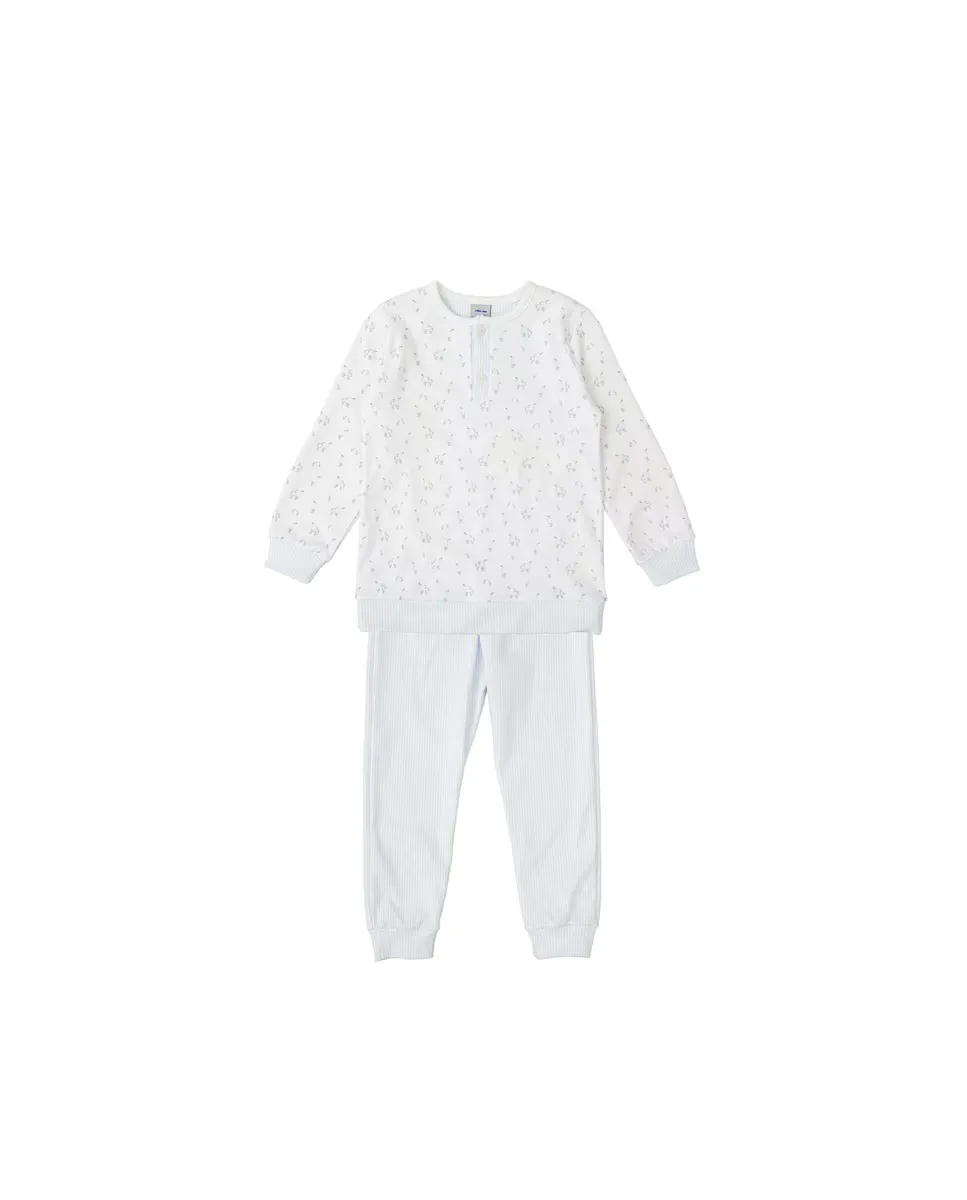 Длинная детская пижама с мультипринтом BABIDÚ, синий
Длинная детская пижама с мультипринтом BABIDÚ, синий