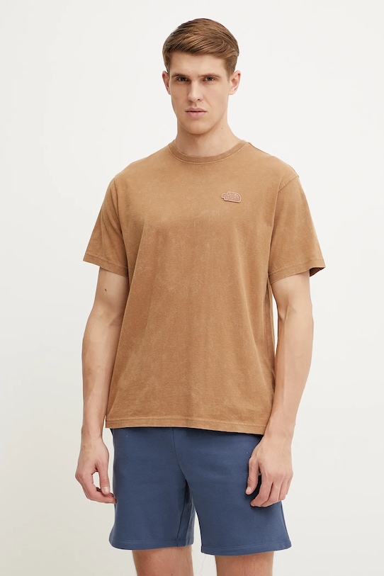 Футболка хлопковая Nature Relaxed The North Face, коричневый
Футболка хлопковая Nature Relaxed The North Face, коричневый