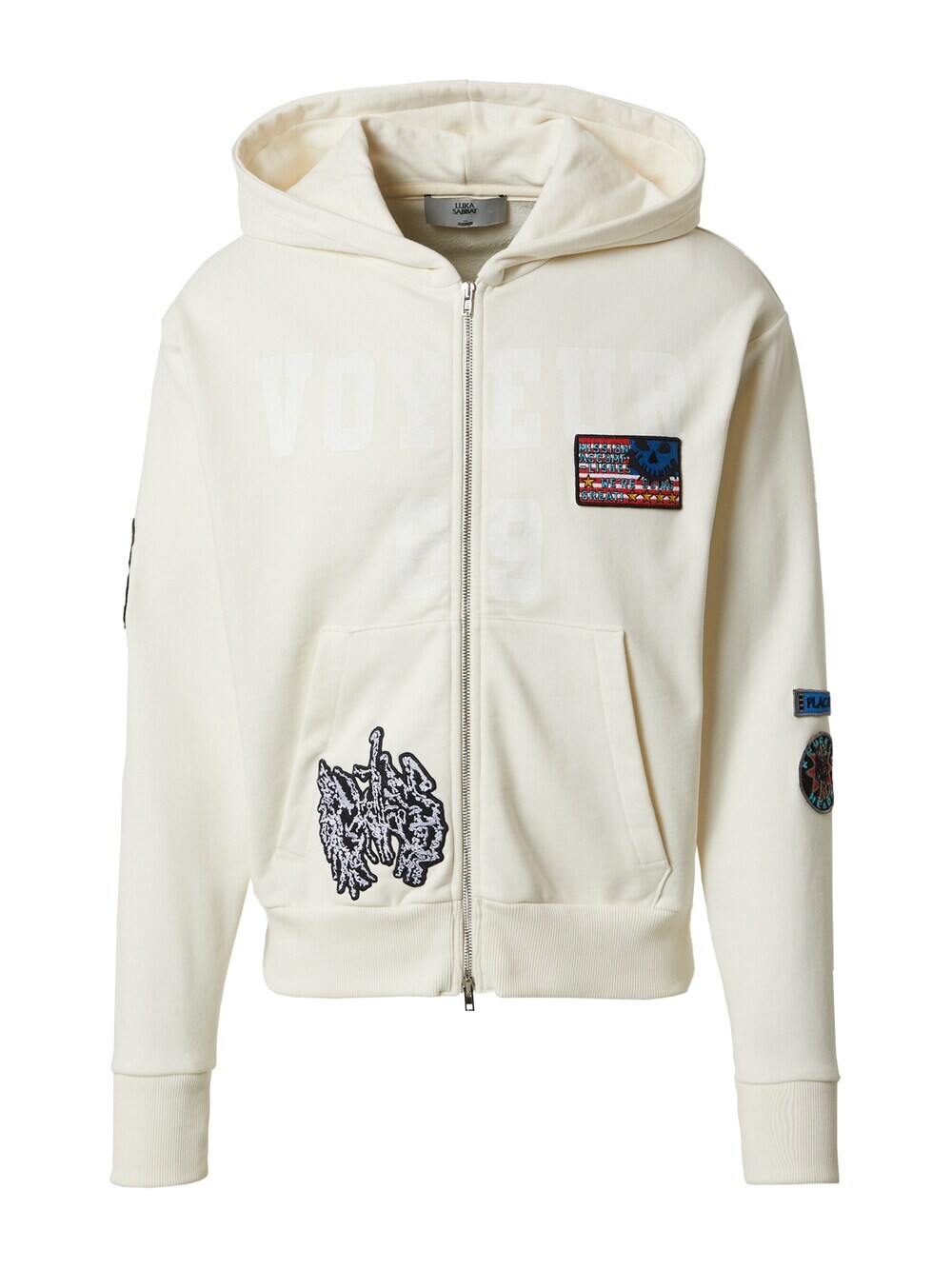 Толстовка на молнии About You Kai, натуральный белый
Толстовка на молнии About You Kai, натуральный белый