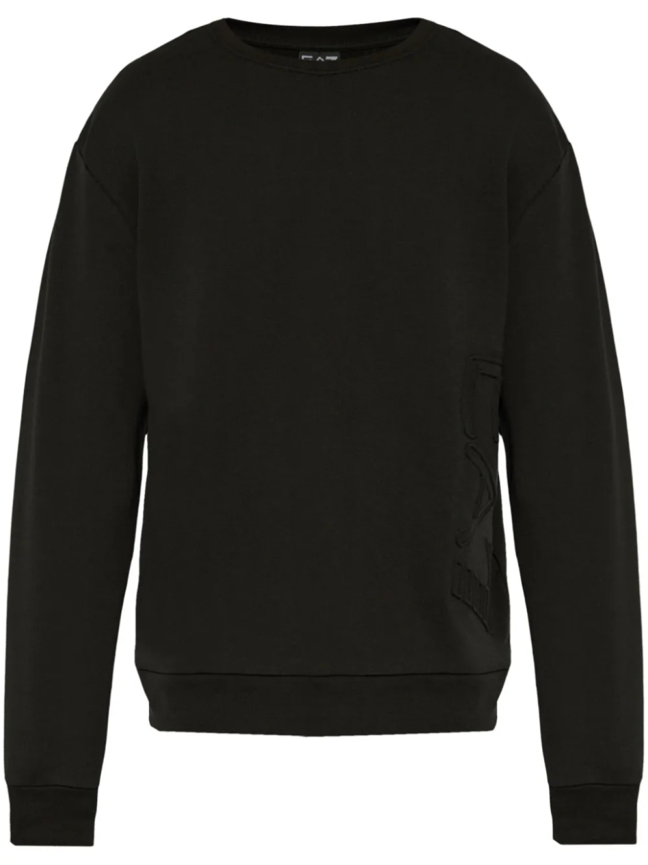 Хлопковая толстовка с тисненым логотипом Ea7 Emporio Armani, черный
Хлопковая толстовка с тисненым логотипом Ea7 Emporio Armani, черный