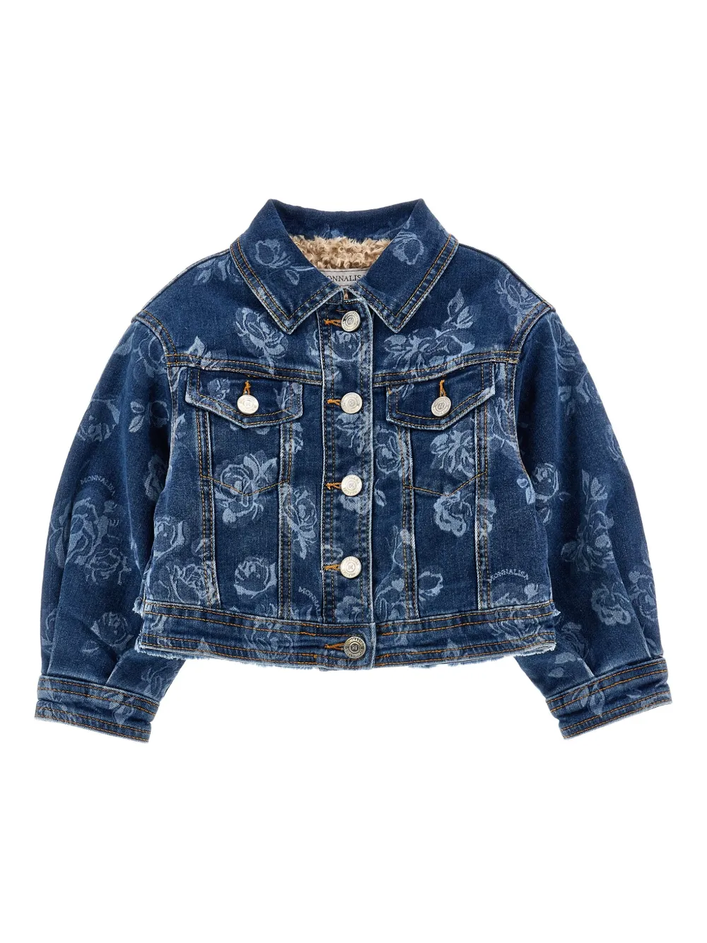Джинсовая куртка с принтом Monnalisa, синий
Джинсовая куртка с принтом Monnalisa, синий