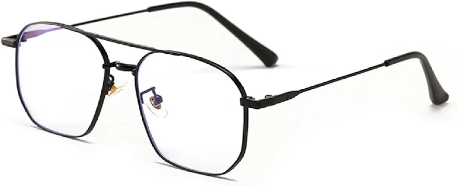 Ретро солнцезащитные очки с двойной перемычкой и металлической оправой, модные женские очки с прозрачными линзами цвета океана, защита от УФ-излучения UV400, трендовые мужские солнцезащитные очки TVTBBVV, Black Clear
Ретро солнцезащитные очки с двойной перемычкой и металлической оправой, модные женские очки с прозрачными линзами цвета океана, защита от УФ-излучения UV400, трендовые мужские солнцезащитные очки TVTBBVV, Black Clear