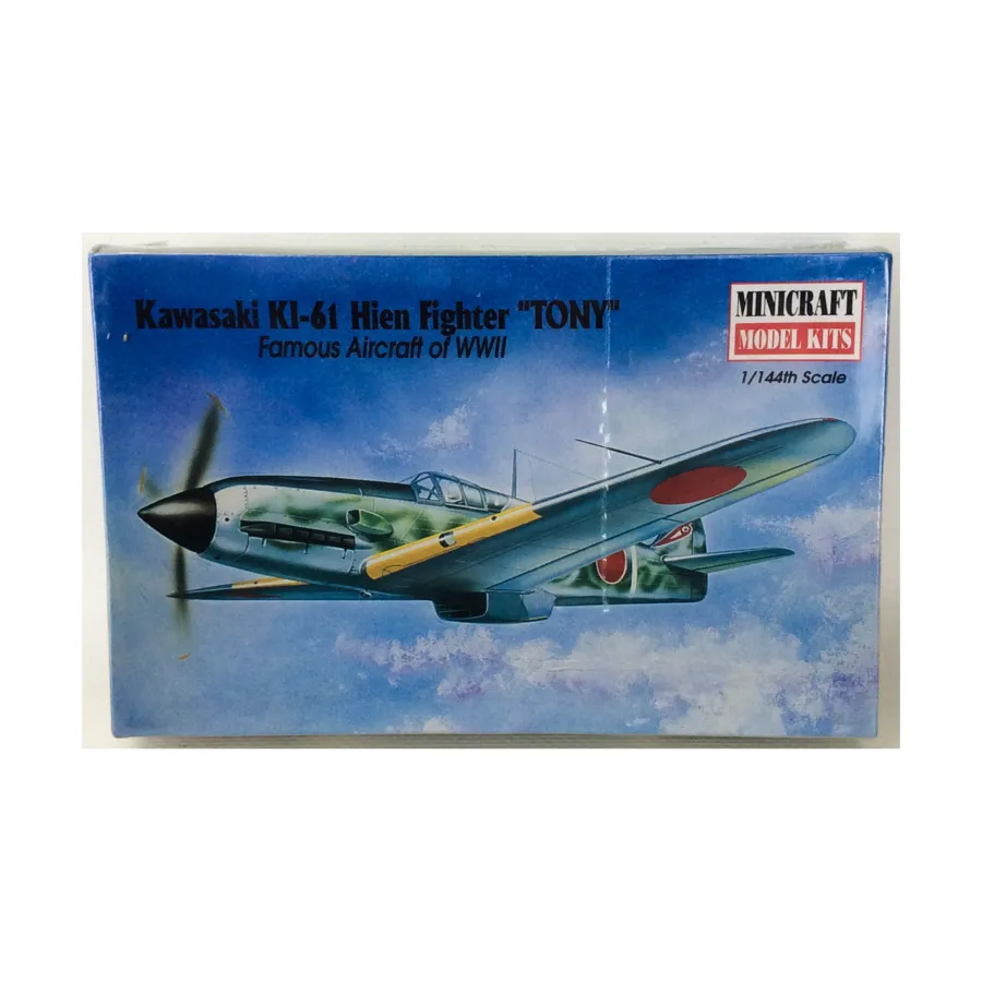 Истребитель Kawasaki Ki-61 Hien «Тони», WWII Aircraft - 1:144 Scale (Minicraft)
Истребитель Kawasaki Ki-61 Hien «Тони», WWII Aircraft - 1:144 Scale (Minicraft)