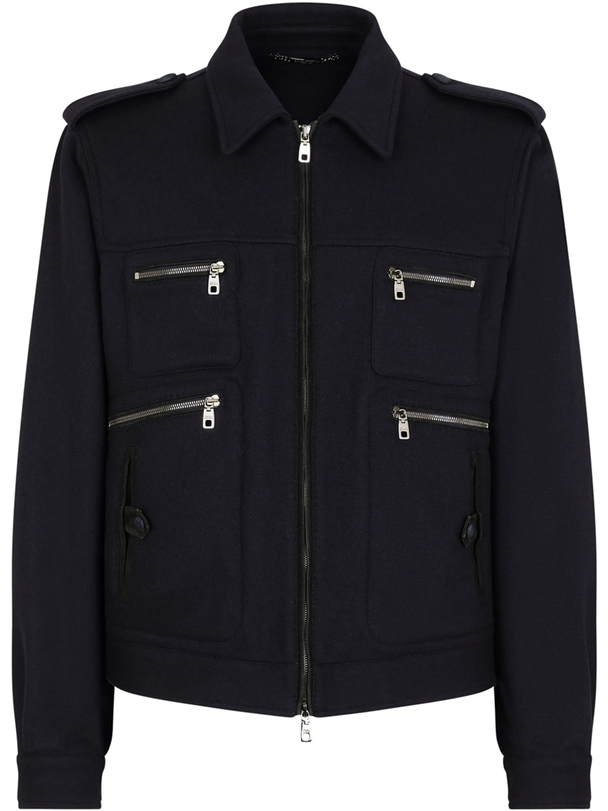Куртка-рубашка с карманами на молнии Dolce & Gabbana, синий
Куртка-рубашка с карманами на молнии Dolce & Gabbana, синий