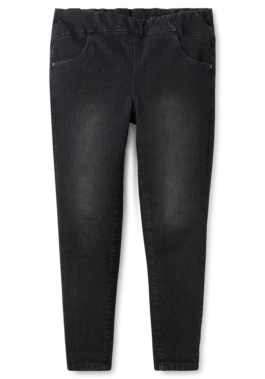 Узкие джеггинсы SHEEGO, Black Denim
Узкие джеггинсы SHEEGO, Black Denim