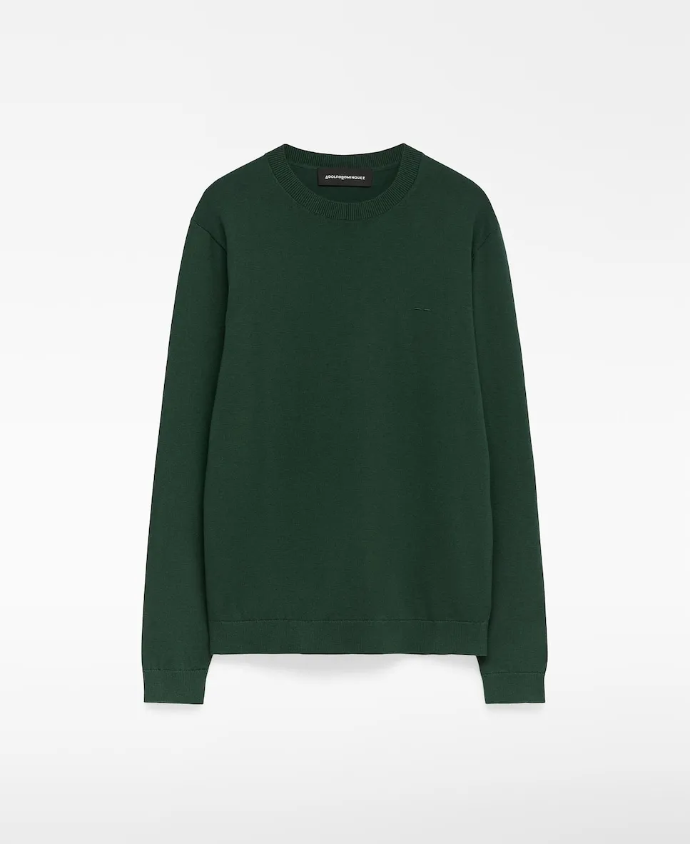 Мужской свитер классического кроя с воротником-стойкой Adolfo Dominguez, зеленый
Мужской свитер классического кроя с воротником-стойкой Adolfo Dominguez, зеленый