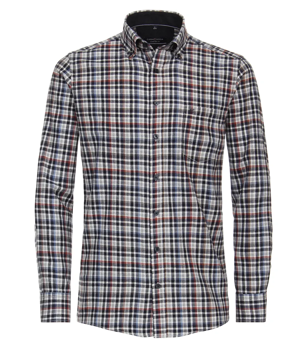Фланелевая рубашка CASAMODA "Фланелевая рубашка CASAMODA в клетку", красный 
Фланелевая рубашка CASAMODA "Фланелевая рубашка CASAMODA в клетку", красный