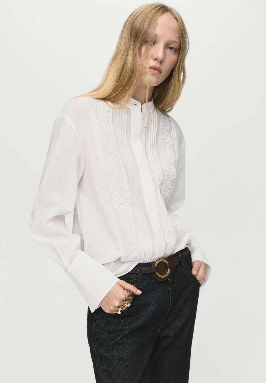 Блуза Mango Button-down blouse, Écru/Off-White
Блуза Mango Button-down blouse, Écru/Off-White