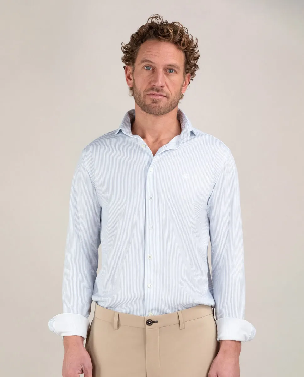 Мужская рубашка в полоску Sepiia Yale El Ganso, синий
Мужская рубашка в полоску Sepiia Yale El Ganso, синий