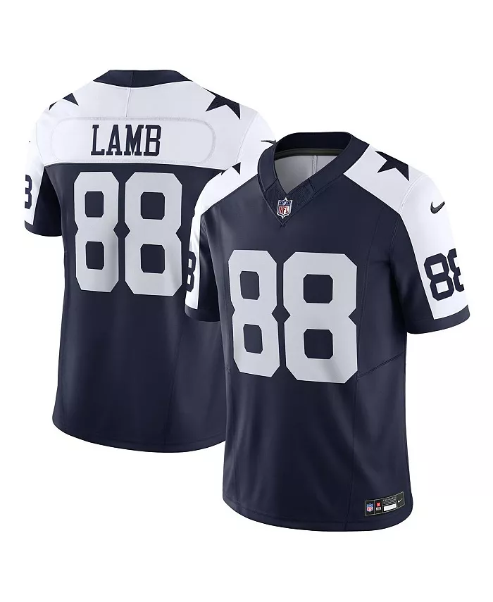 Мужская лимитированная джерси Dallas Cowboys Vapor F.U.S.E. CeeDee Lamb Nike, синий
Мужская лимитированная джерси Dallas Cowboys Vapor F.U.S.E. CeeDee Lamb Nike, синий