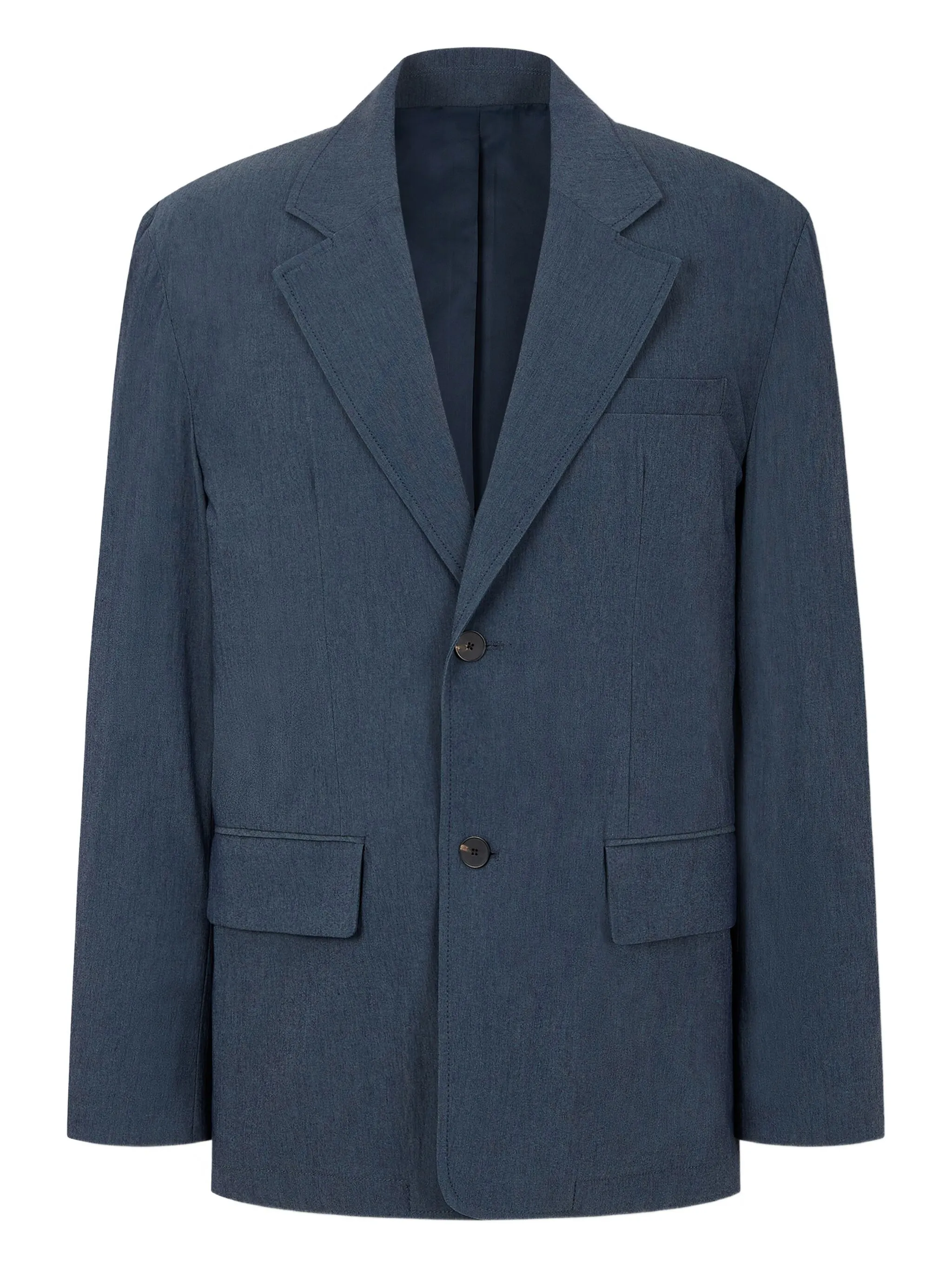 Пиджак на двух пуговицах Studio Tomboy, синий
Пиджак на двух пуговицах Studio Tomboy, синий