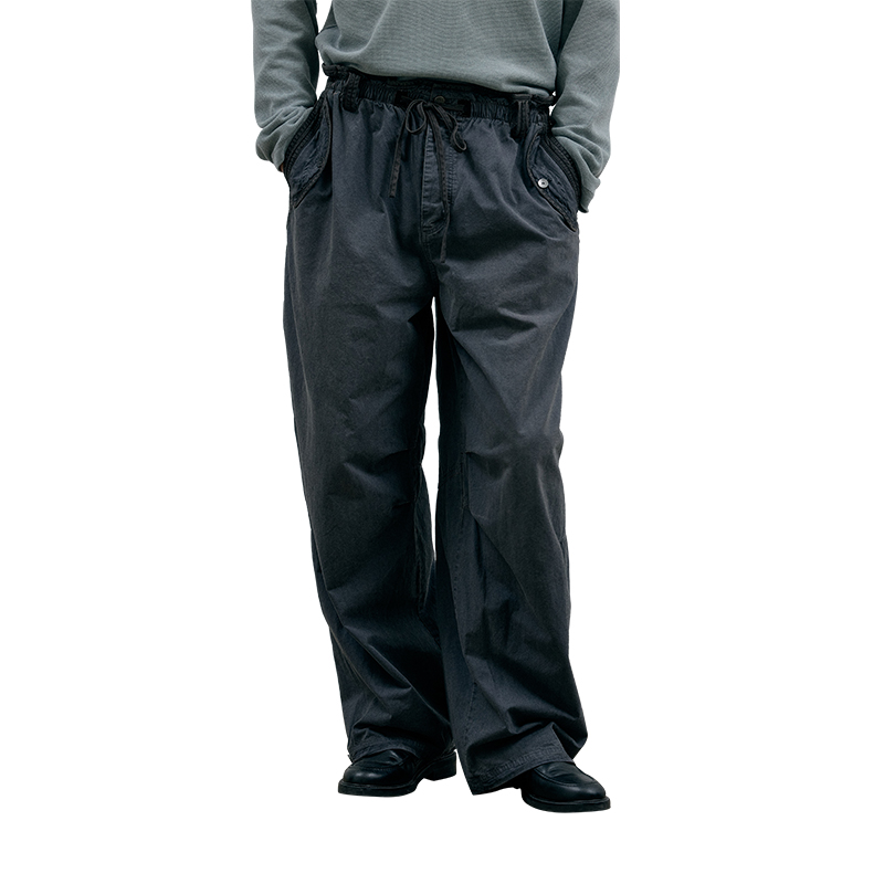 Объемные штаны с кулиской unisex C2H4, темно-серый
Объемные штаны с кулиской unisex C2H4, темно-серый