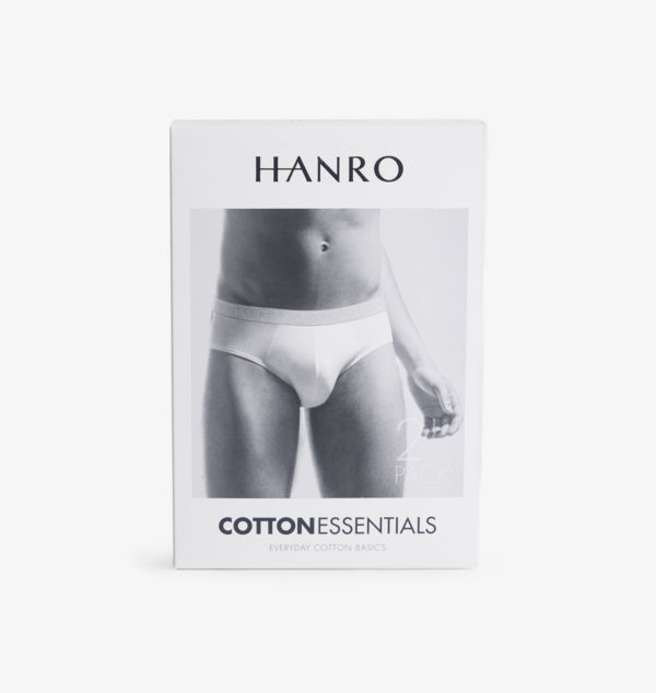 Набор из двух трусов-брифов из эластичного хлопка Cotton Essentials с логотипом на поясе Hanro, черный
Набор из двух трусов-брифов из эластичного хлопка Cotton Essentials с логотипом на поясе Hanro, черный