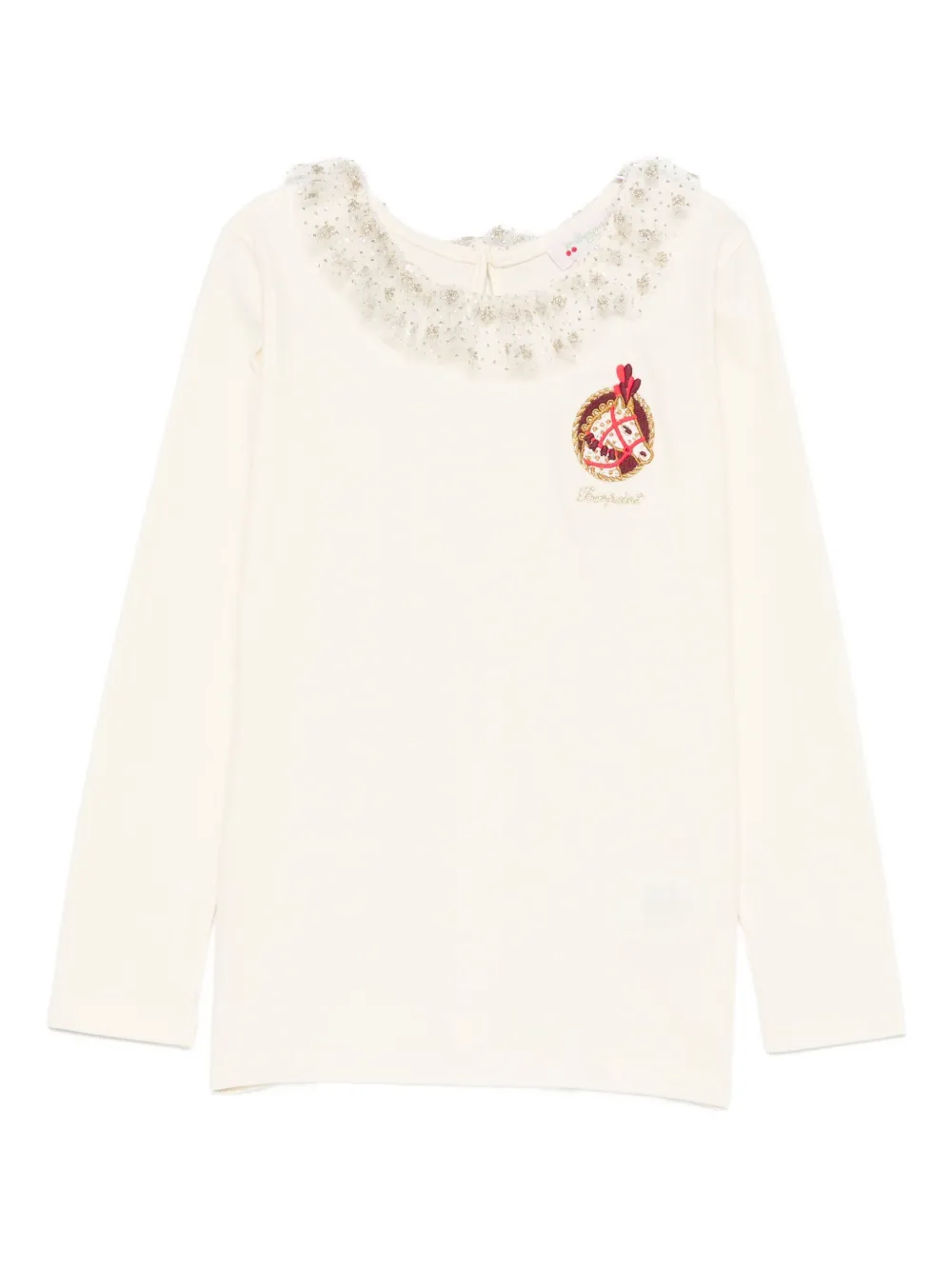 Кружевной топ Tidjany с вышивкой Bonpoint, нейтральный
Кружевной топ Tidjany с вышивкой Bonpoint, нейтральный