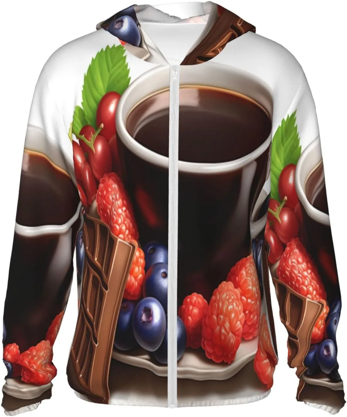 Толстовка с капюшоном для защиты от солнца Coffee Fruit and Chocolate, Full Zip HMBGFW
Толстовка с капюшоном для защиты от солнца Coffee Fruit and Chocolate, Full Zip HMBGFW