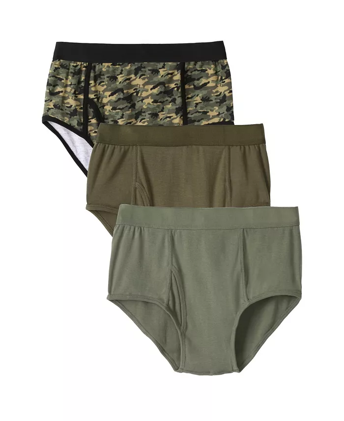 Классические хлопковые трусы Big & Tall, 3 шт KingSize, зеленый
Классические хлопковые трусы Big & Tall, 3 шт KingSize, зеленый