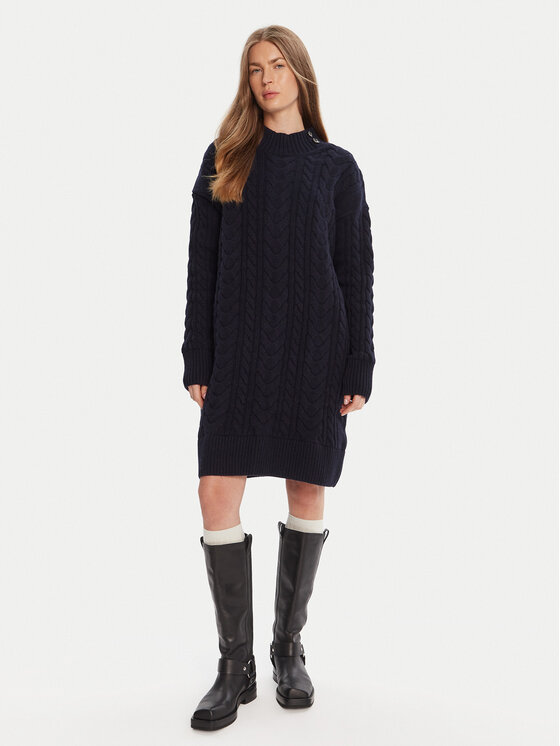 Вязаное платье regular fit Belford LDR0946NY73 Barbour, синий
Вязаное платье regular fit Belford LDR0946NY73 Barbour, синий