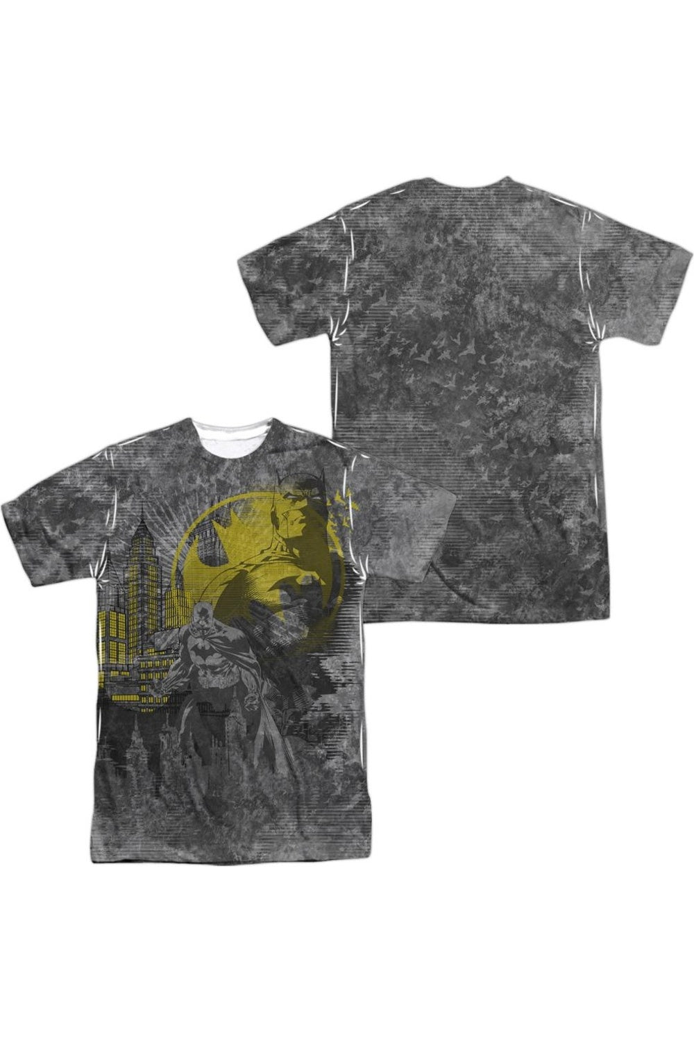 Футболка с коротким рукавом для взрослых из 100% полиэстера Batman Dark City (принт спереди/сзади) Gildan, белый
Футболка с коротким рукавом для взрослых из 100% полиэстера Batman Dark City (принт спереди/сзади) Gildan, белый