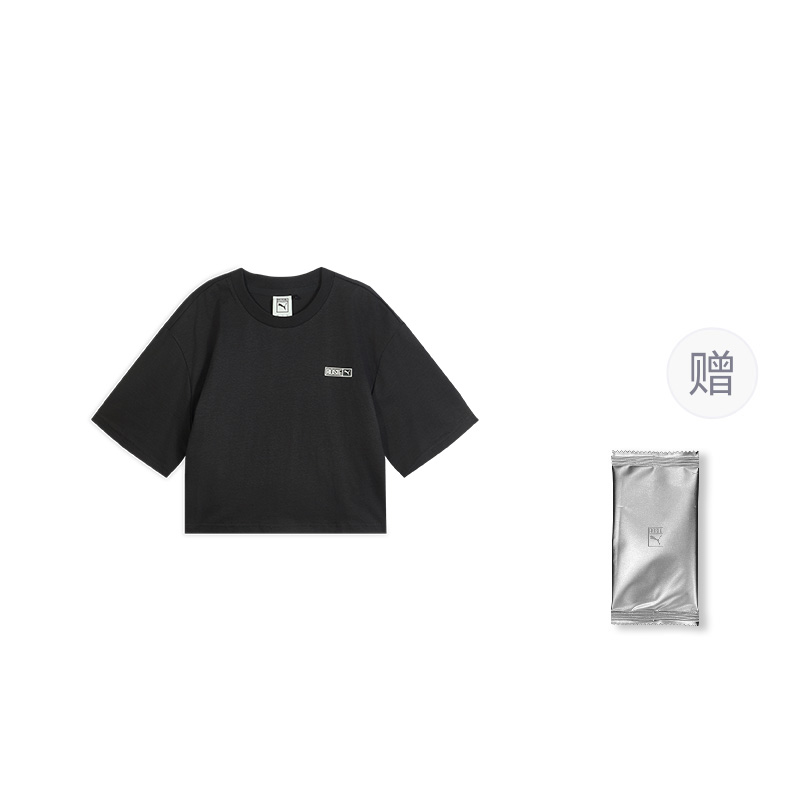 Х Cropped футболка Rosé PUMA, черный
Х Cropped футболка Rosé PUMA, черный