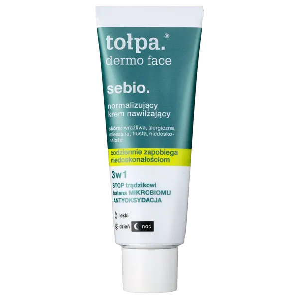 Нормализующий увлажняющий крем для лица, 40 мл Tołpa Dermo face sebio
Нормализующий увлажняющий крем для лица, 40 мл Tołpa Dermo face sebio
