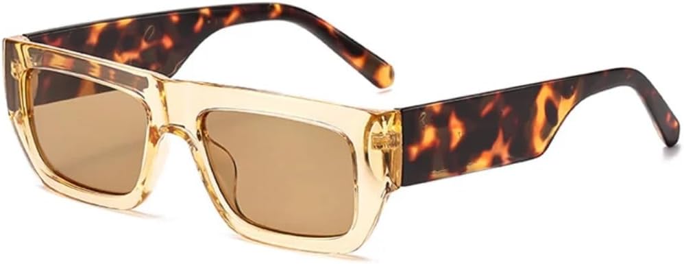 Солнцезащитные очки с защитой от УФ-излучения UV400 | Маленькая оправа, панк-стиль, яркие линзы | Для женщин и мужчин, для занятий спортом на открытом воздухе и вождения DSVIGF, Brown-brown
Солнцезащитные очки с защитой от УФ-излучения UV400 | Маленькая оправа, панк-стиль, яркие линзы | Для женщин и мужчин, для занятий спортом на открытом воздухе и вождения DSVIGF, Brown-brown