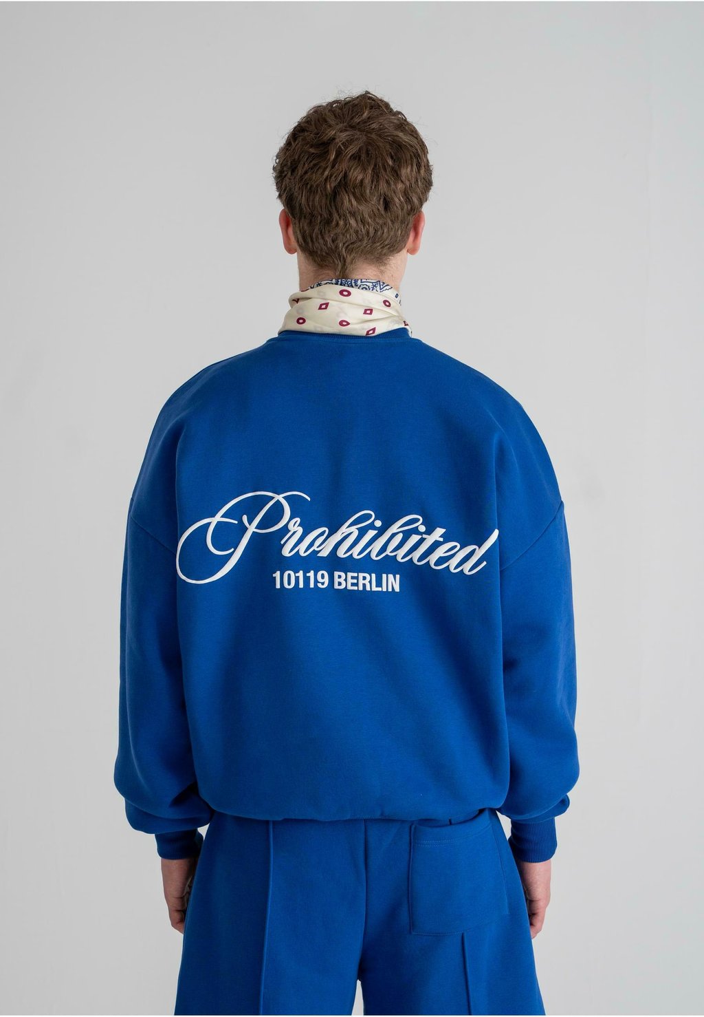 Толстовка PROHIBITED, синий
Толстовка PROHIBITED, синий