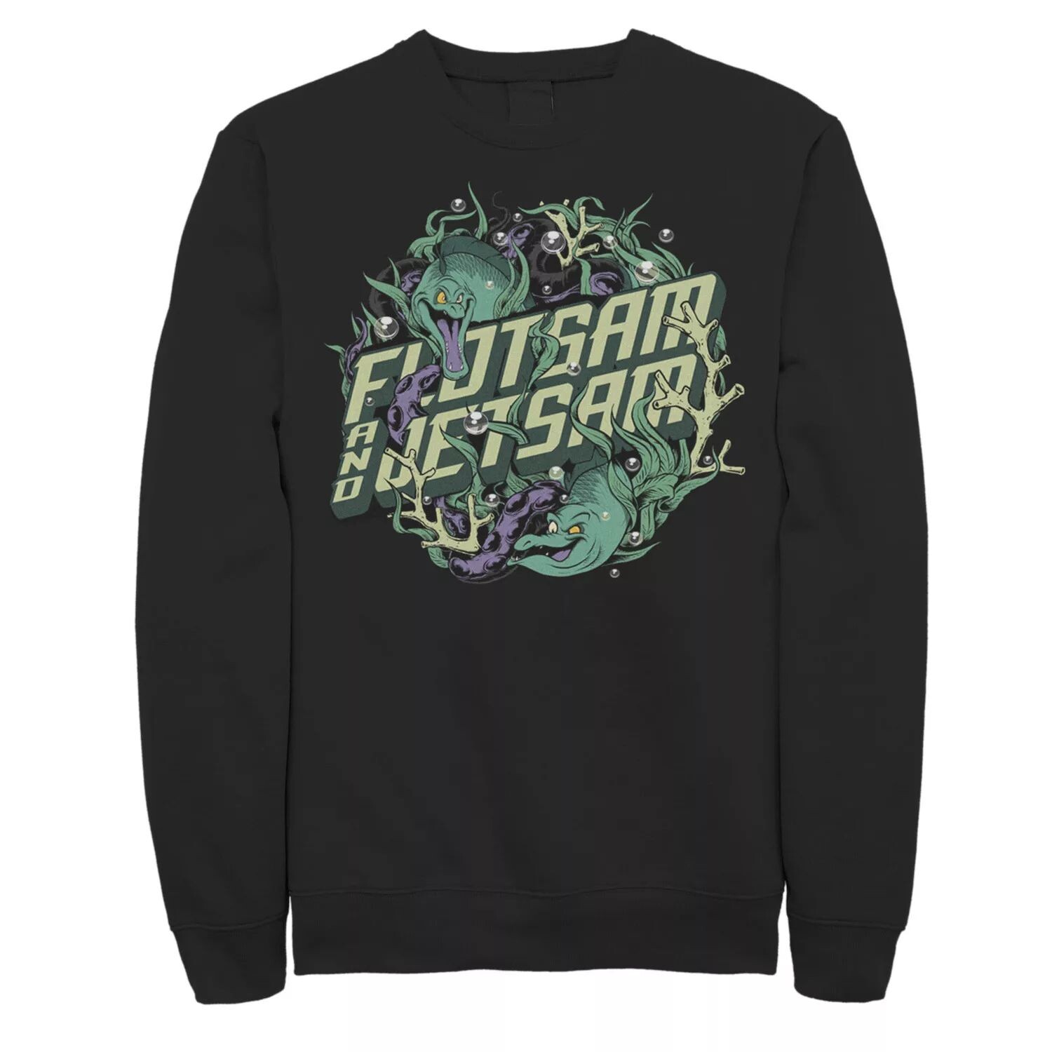 Мужской свитшот с логотипом Disney Little Mermaid Flotsam & Jetsam и морскими водорослями Licensed Character
Мужской свитшот с логотипом Disney Little Mermaid Flotsam & Jetsam и морскими водорослями Licensed Character