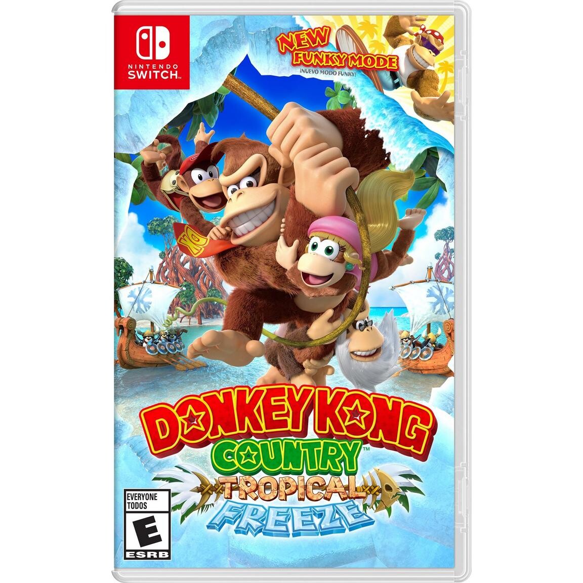 Видеоигра Donkey Kong Country Tropical Freeze - Nintendo Switch
Видеоигра Donkey Kong Country Tropical Freeze - Nintendo Switch