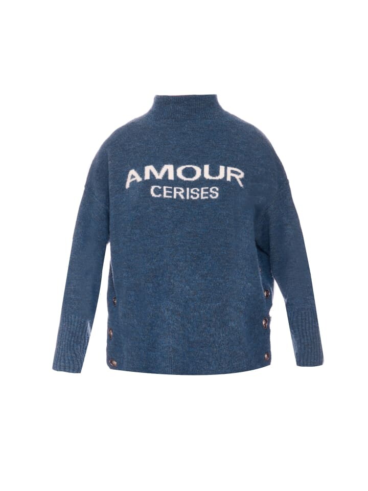 Пуловер Le Temps des Cerises Rollkragenpullover DARRY, синий
Пуловер Le Temps des Cerises Rollkragenpullover DARRY, синий