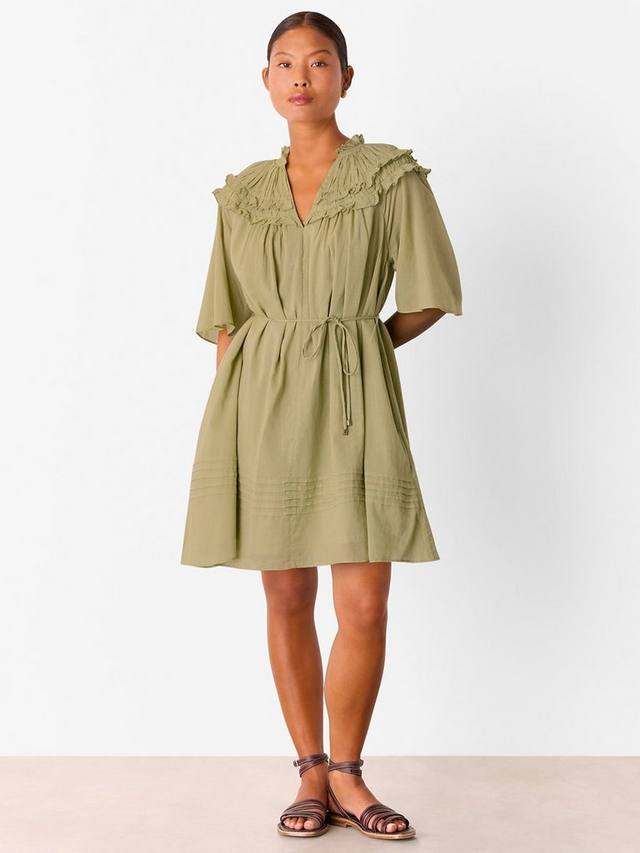 Мини-платье с воротником-рюшей для миниатюрных Whistles, Khaki
Мини-платье с воротником-рюшей для миниатюрных Whistles, Khaki