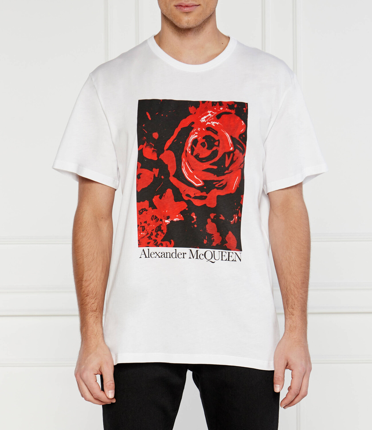 Футболка Alexander McQueen Relaxed fit, белый
Футболка Alexander McQueen Relaxed fit, белый