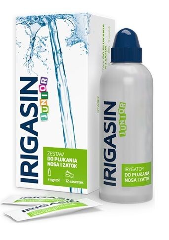 Набор для промывания носовых пазух Irigasin Junior Zestaw Do Płukania Zatok, 12 шт
Набор для промывания носовых пазух Irigasin Junior Zestaw Do Płukania Zatok, 12 шт