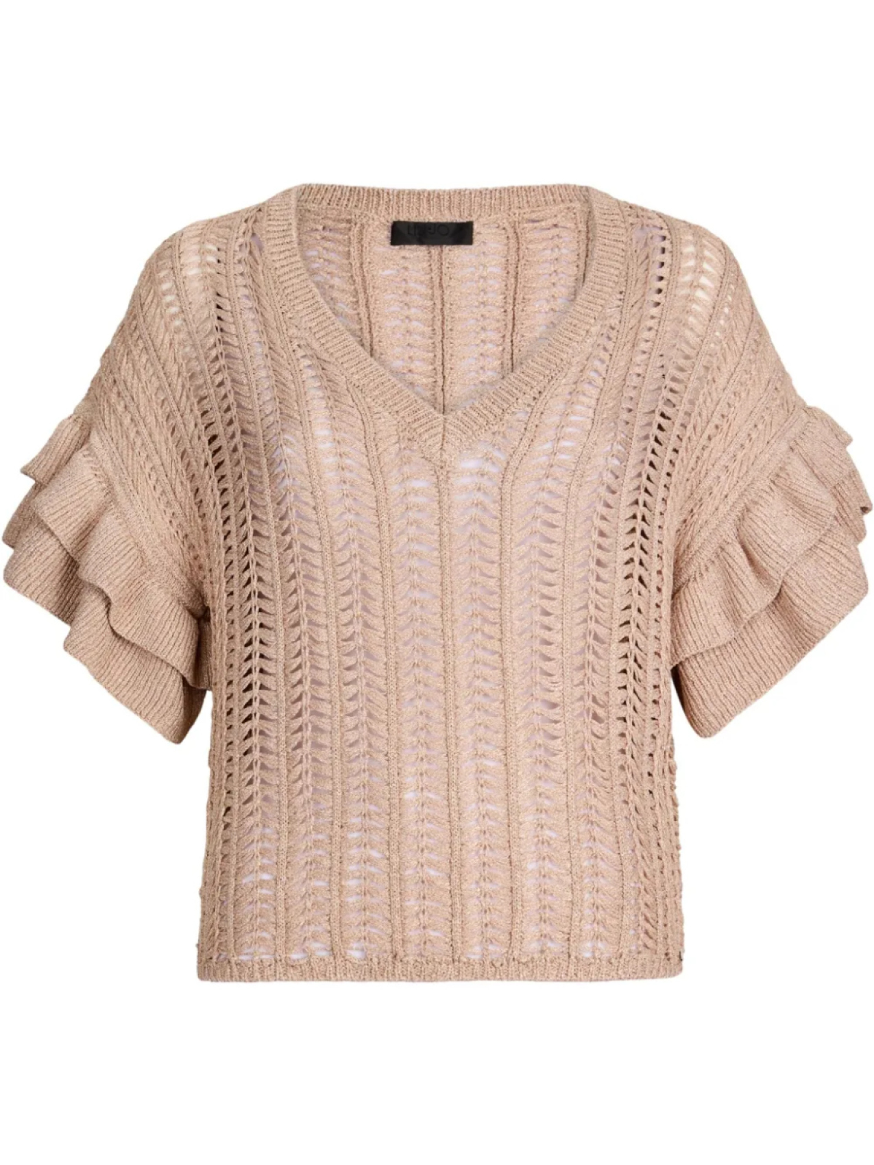 LIU JO футболка тонкой вязки, нейтральный
LIU JO футболка тонкой вязки, нейтральный