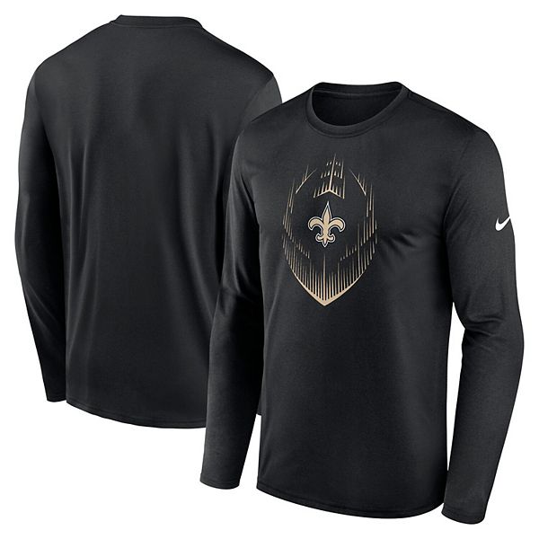 Мужская черная футболка с длинным рукавом New Orleans Saints Legend Icon Nike
Мужская черная футболка с длинным рукавом New Orleans Saints Legend Icon Nike