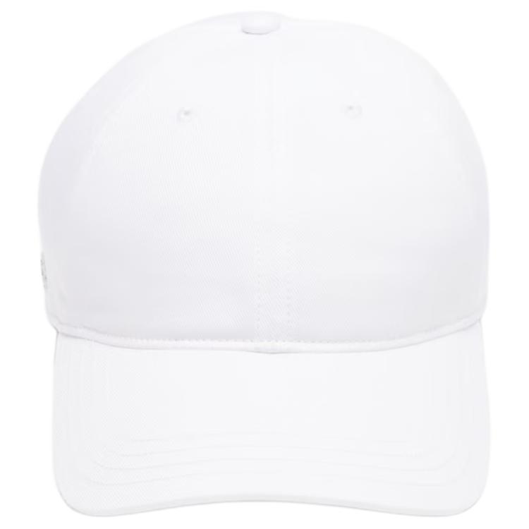 LACOSTE Однотонная бейсболка, White
LACOSTE Однотонная бейсболка, White