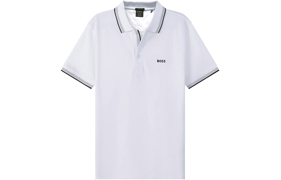 Футболка поло с коротким рукавом и вышитым логотипом бренда HUGO BOSS, белая
Футболка поло с коротким рукавом и вышитым логотипом бренда HUGO BOSS, белая