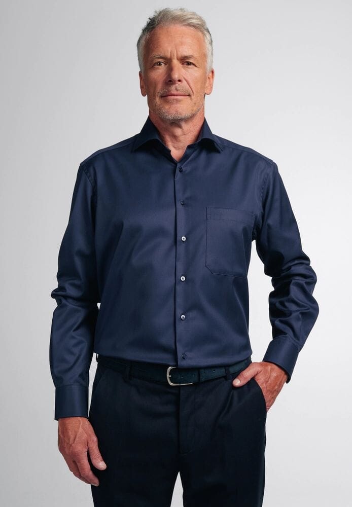 Рубашка Cover Shirt Деловая рубашка, комфортного кроя, непрозрачная, мужская ETERNA, цвет 14 Blau
Рубашка Cover Shirt Деловая рубашка, комфортного кроя, непрозрачная, мужская ETERNA, цвет 14 Blau