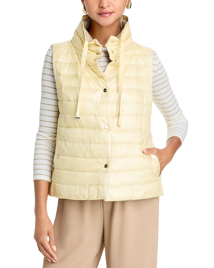 Утепленный жилет с капюшоном, трансформируемый и складной Herno, желтый
Утепленный жилет с капюшоном, трансформируемый и складной Herno, желтый