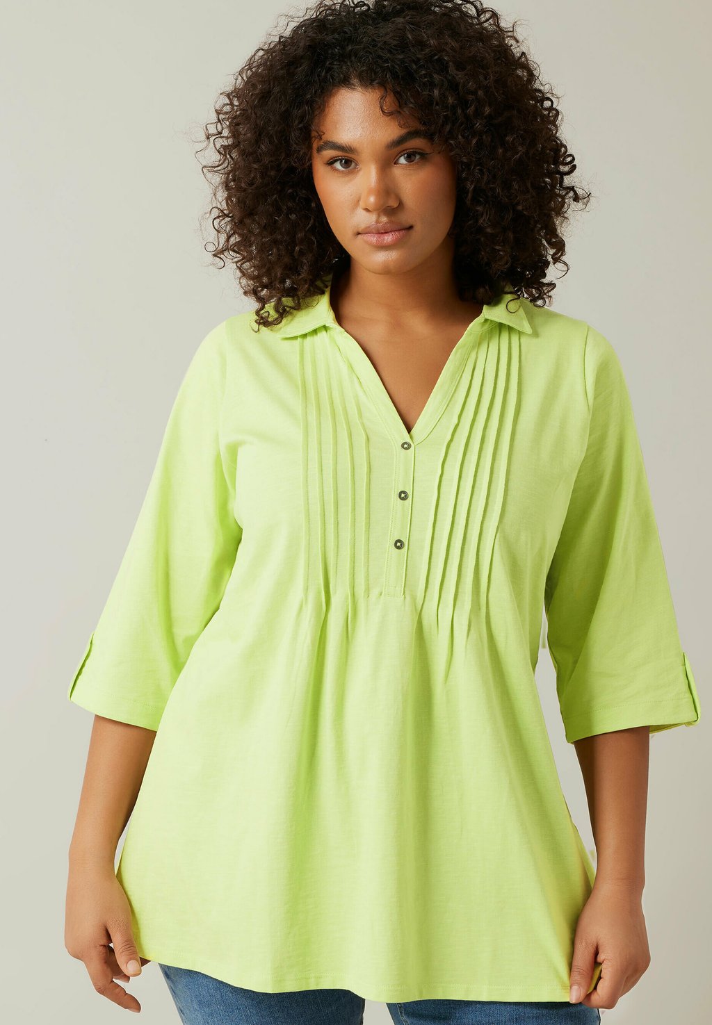 Рубашка поло PINTUCK HENLEY - Long sleeved top Evans, цвет Green
Рубашка поло PINTUCK HENLEY - Long sleeved top Evans, цвет Green