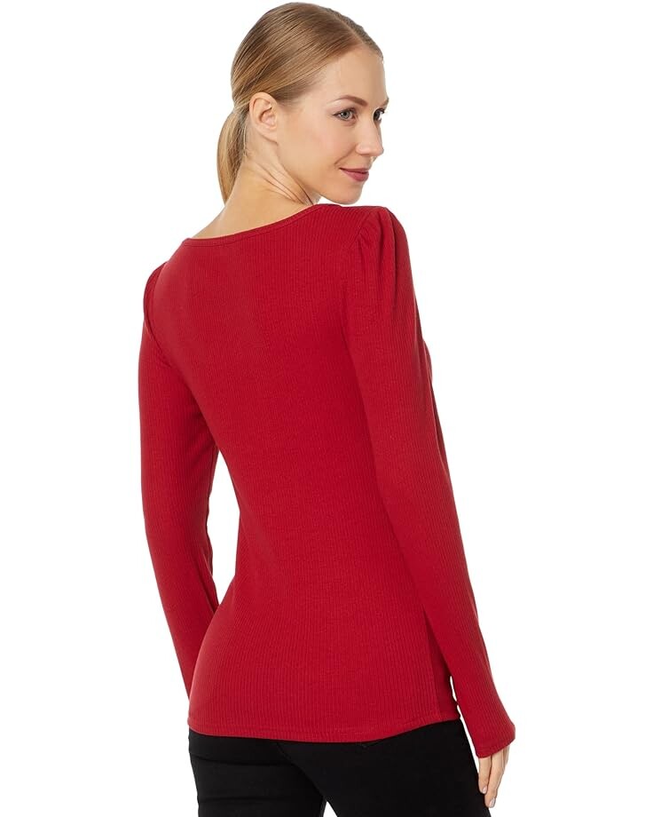 Топ U.S. POLO ASSN. Long Sleeve Square Neck Rib Top, цвет Rhythmic Red
Топ U.S. POLO ASSN. Long Sleeve Square Neck Rib Top, цвет Rhythmic Red
