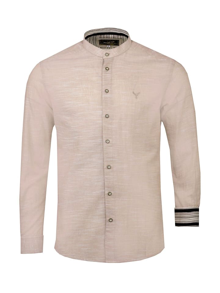 Рубашка с воротником-стойкой BAUNACH коричневого цвета MarJo
Рубашка с воротником-стойкой BAUNACH коричневого цвета MarJo