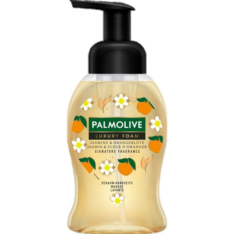 Пенное мыло для рук «Жасмин и апельсиновый цвет» Palmolive, 250 ml
Пенное мыло для рук «Жасмин и апельсиновый цвет» Palmolive, 250 ml