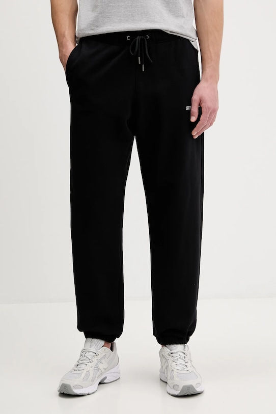 Хлопковые спортивные штаны Guess Jeans, черный
Хлопковые спортивные штаны Guess Jeans, черный