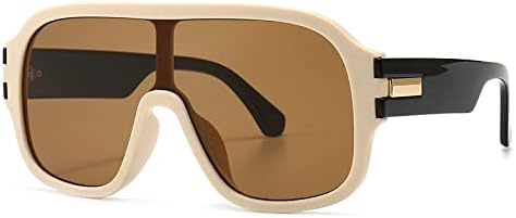 Солнцезащитные очки большого размера с одной квадратной линзой, модель 2026 года, для мужчин и женщин, модные очки-маска с защитой от УФ-излучения UV400, винтажные очки MTZJH, C6coffee
Солнцезащитные очки большого размера с одной квадратной линзой, модель 2026 года, для мужчин и женщин, модные очки-маска с защитой от УФ-излучения UV400, винтажные очки MTZJH, C6coffee